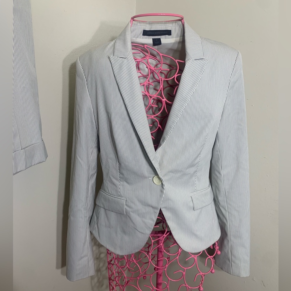Express Design Studio, One Button Front Blazer Ja… - image 1